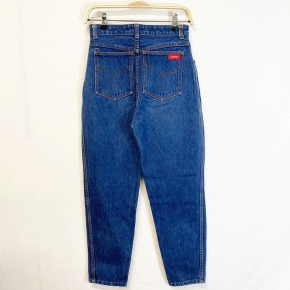 Esprit Vintage High Waist Tapered Leg Mom Jeans Size 11 - Picture 2 of 10
